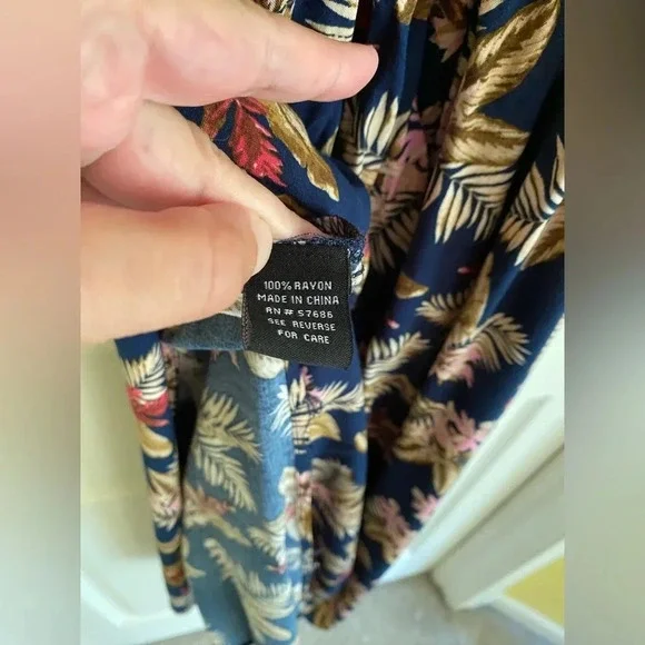 New look floral maxi sundress open sides - Picture 5 of 7